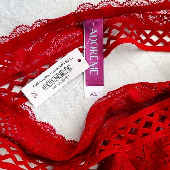 Lace high-waisted Adore Me Panties - Picture 5 of 6